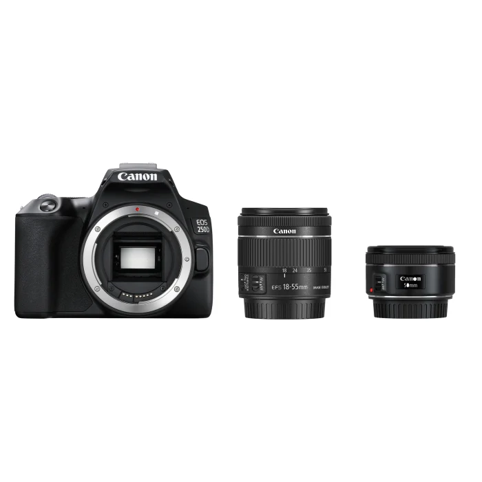 Canon EOS 250D DSLR Portrait Kit