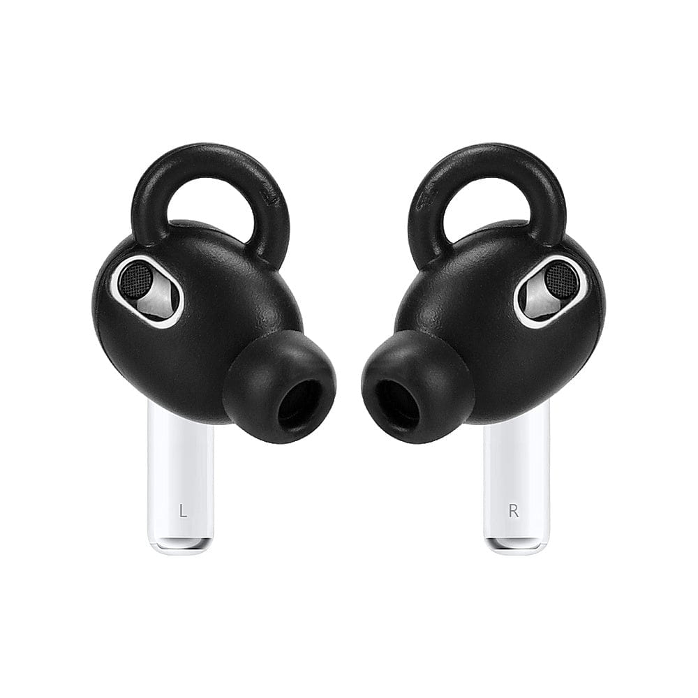 SaharaCase - Silicone Accessories Kit for Apple AirPods 3 (3rd Generation) - Black