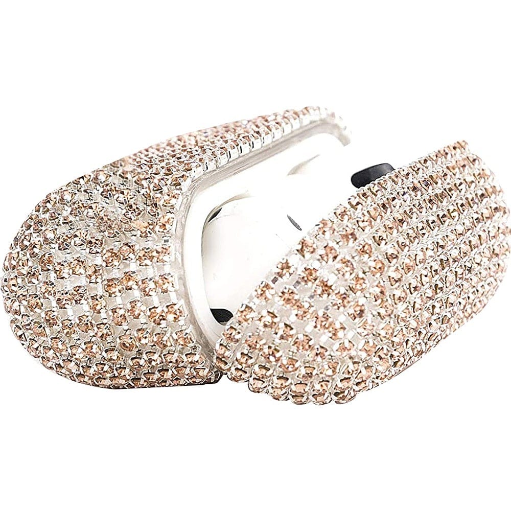 SaharaCase - Rhinestone Case for Apple AirPods 3 (3rd Generation) - Gold